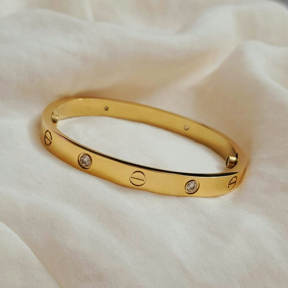 Screwdriver bangle love bangle 18k gold plated - Picture 11 of 15